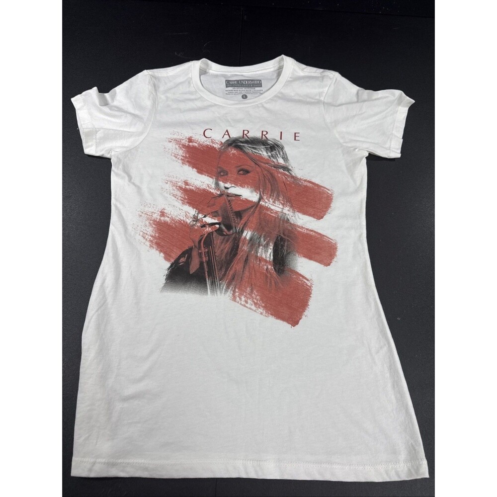 Carrie Underwood 2016 Concert Tour the Storyteller T Shirt Womens White Large